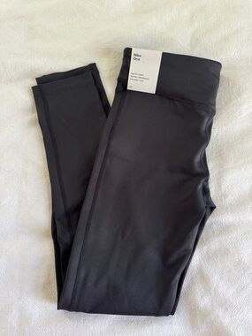 Girls Nike One Black Sculpting High-Rise Leggings